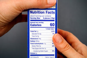 Labels and Nutrition Fact Data Entry